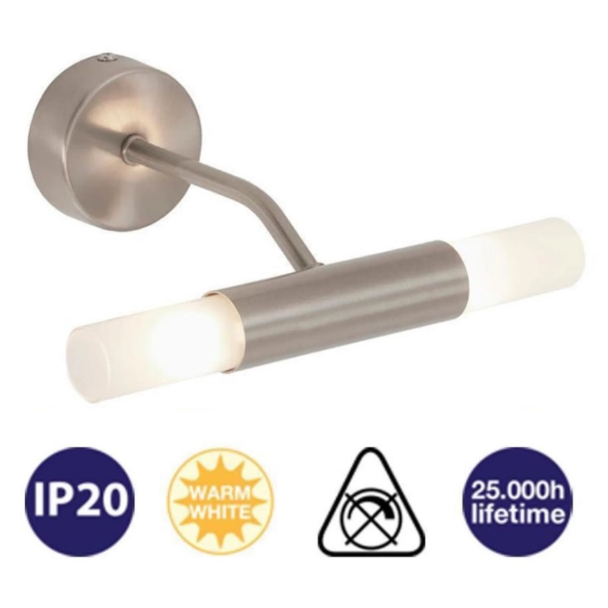 Briloner 2096-022 - LED Zidna lampa 2xG9/2,25W/230V