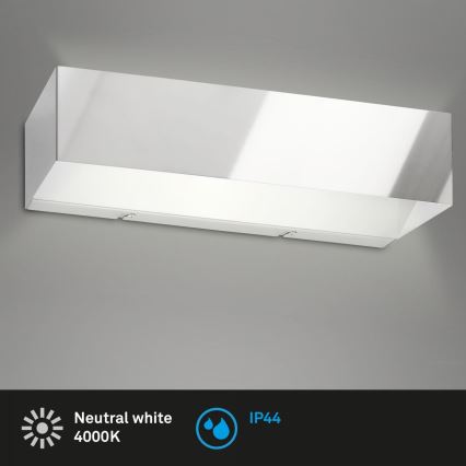 Briloner 2204-018 - LED Spoljna zidna lampa LED/8W/230V IP44 krom
