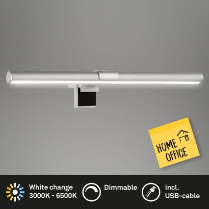 Briloner 2303-014 - LED Prigušivo osvetljenje za monitor LED/3,5W/5V 3000/4500/6500K