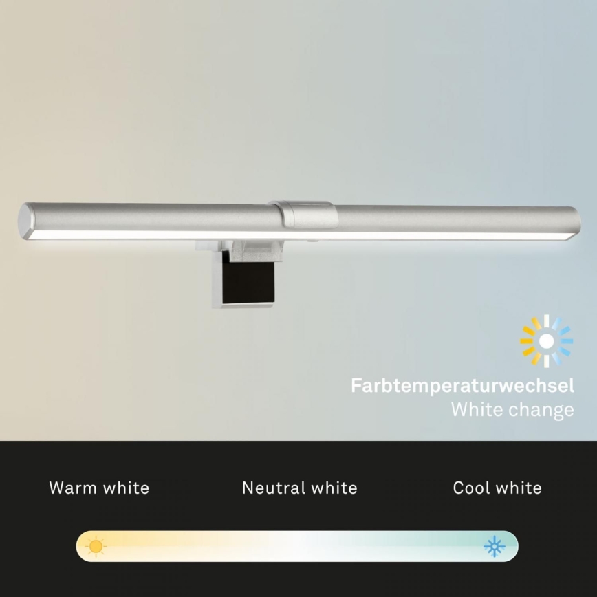 Briloner 2303-014 - LED Prigušivo osvetljenje za monitor LED/3,5W/5V 3000/4500/6500K