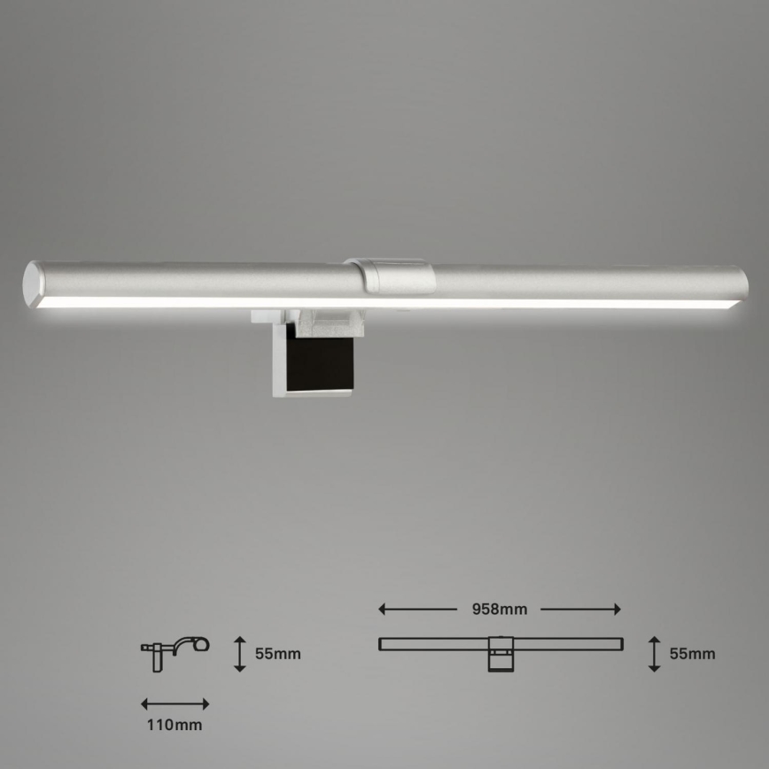 Briloner 2303-014 - LED Prigušivo osvetljenje za monitor LED/3,5W/5V 3000/4500/6500K