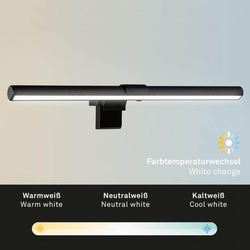 Briloner 2303-015 - LED Prigušivo osvetljenje za monitor LED/3,5W/230V 2700/4000/6500K