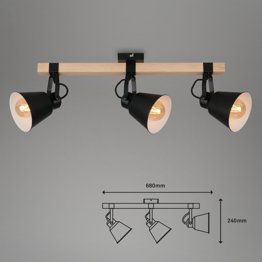 Briloner 2406-035 - Reflektorska lampa SPOT 3xE27/40W/230V