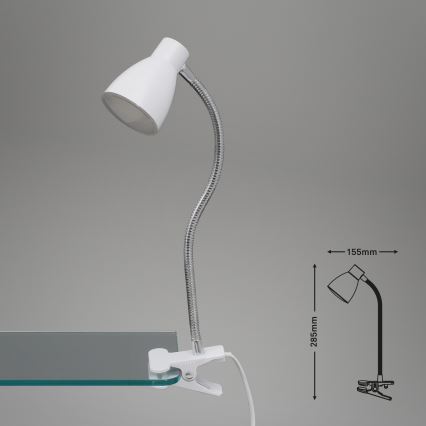 Briloner 2615-016P - LED Lampa sa štipaljkom GRIP LED/2,5W/230V bela