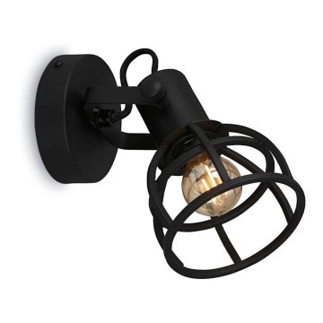 Briloner 2669-015 - Zidna reflektorska lampa RETRO 1xE14/25W/230V crno