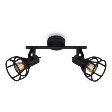 Briloner 2669-025 - Reflektorska lampa RETRO 2xE14/25W/230V