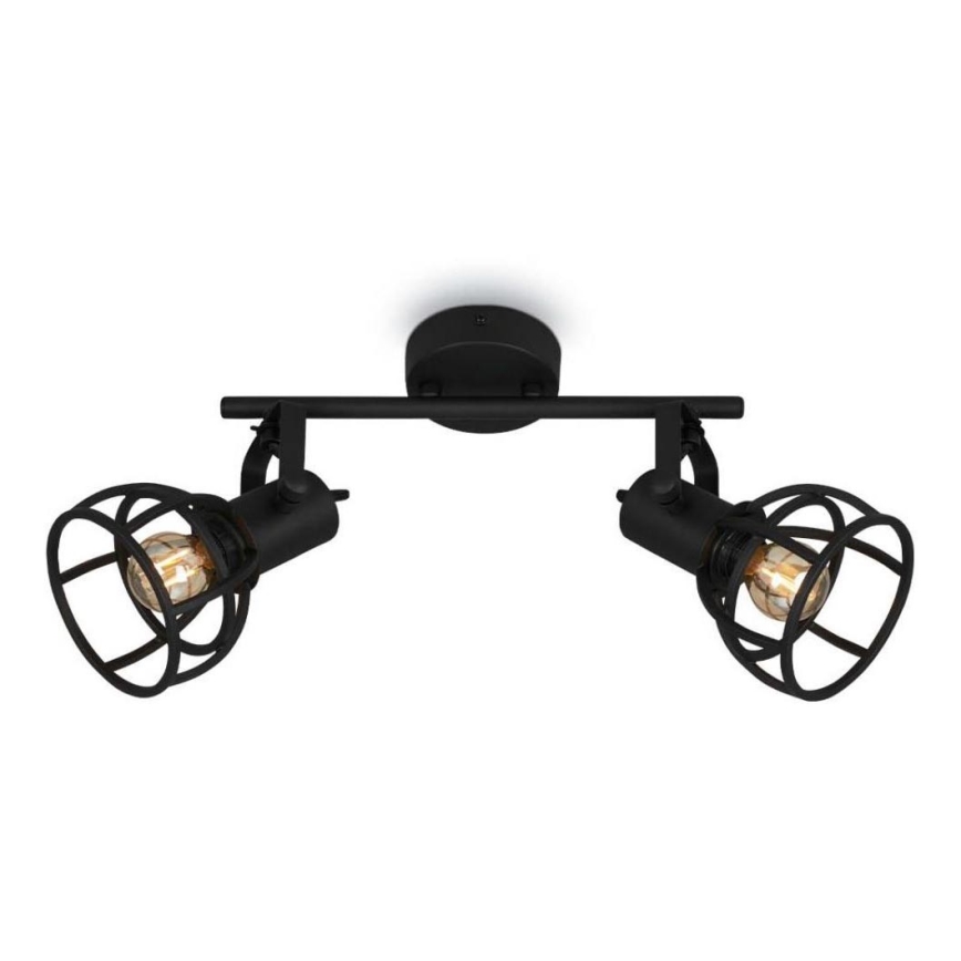 Briloner 2669-025 - Reflektorska lampa RETRO 2xE14/25W/230V