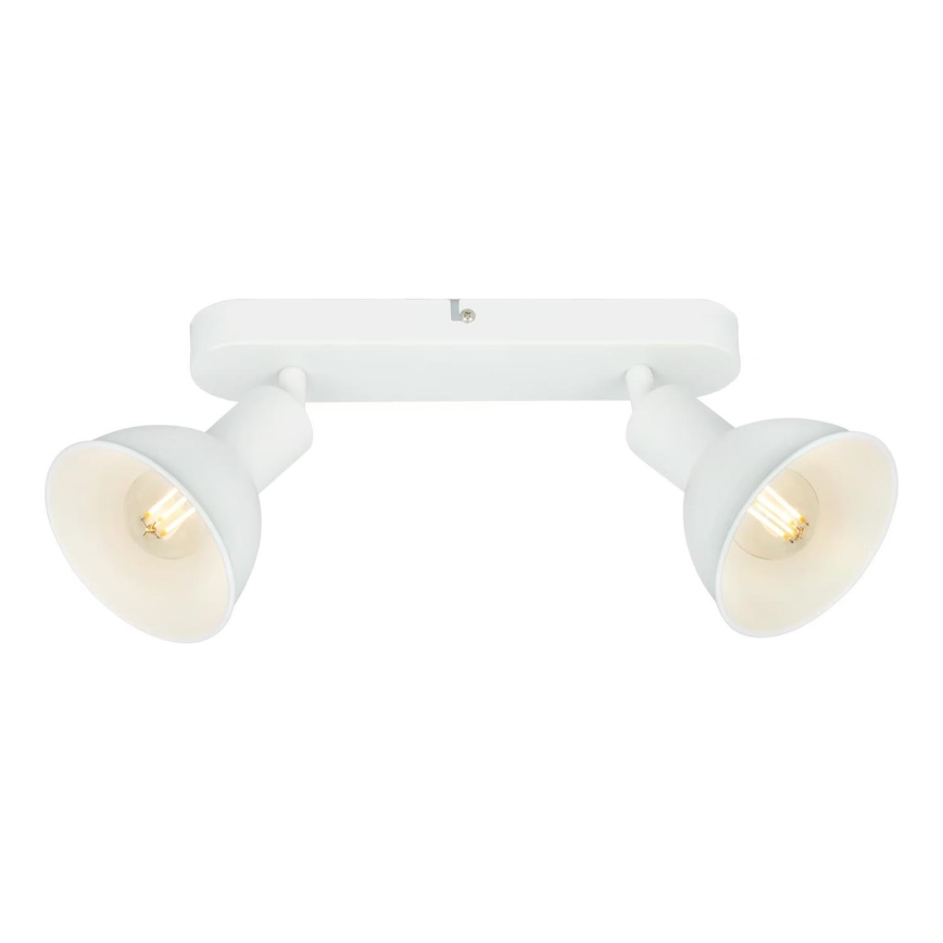 Briloner 2674-026 - Reflektorska lampa RETRO 2xE14/25W/230V bela