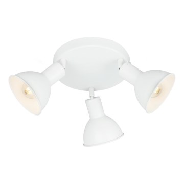 Briloner 2674-036 - Reflektorska lampa RETRO 3xE14/25W/230V bela