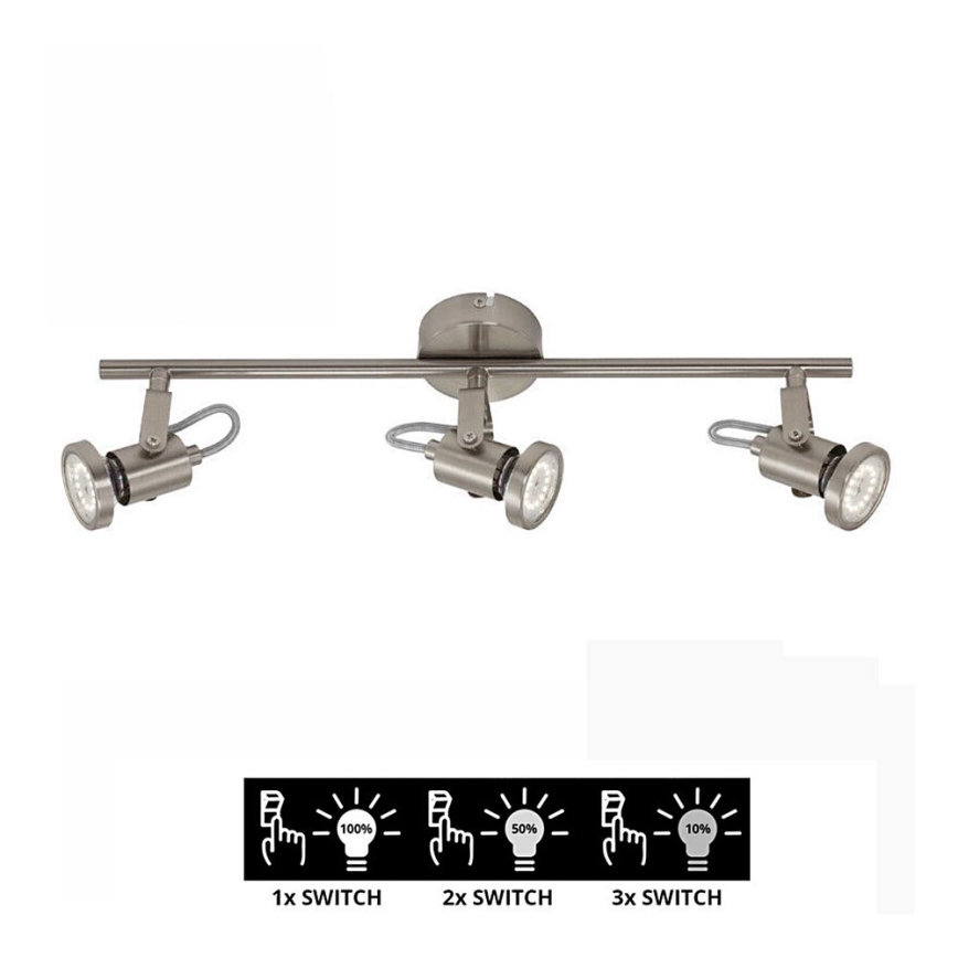 Briloner 2712-032 - LED prigušiva spot svetiljka SEMPLICE 3xGU10/5W/230V