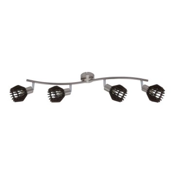 Briloner 2812-042 - Reflektorska lampa NATURE 4xE14/5,5W/230V fikus elastika
