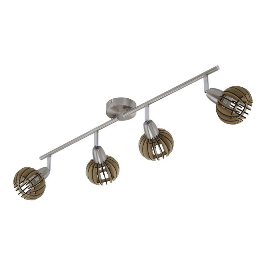 Briloner 2852-041 - Reflektorska lampa RETRO 4xE14/5,5W/230V fikus elastika