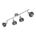 Briloner 2852-046 - Reflektorska lampa RETRO 4xE14/5,5W/230V fikus elastika