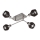 Briloner 2854-042 - Nadgradni luster 4xE14/5,5W/230V fikus elastika