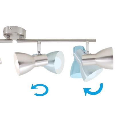 Briloner 2860-042 - Reflektorska lampa 4xE14/25W/230V