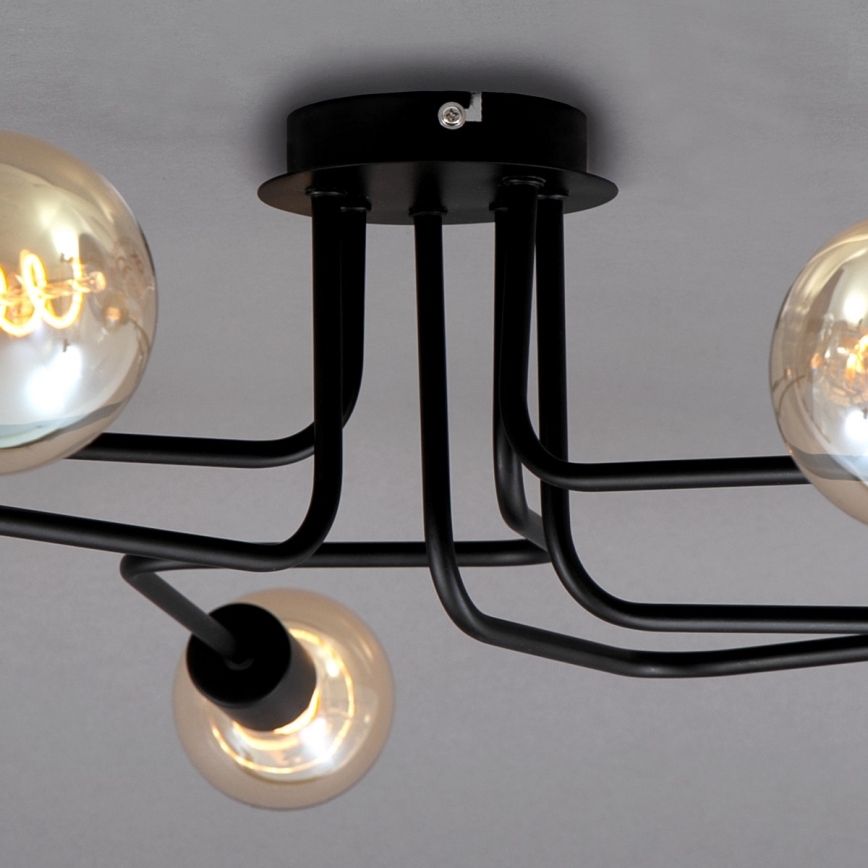 Briloner 2887-065 - Plafonski luster FARETTO 6xE27/60W/230V