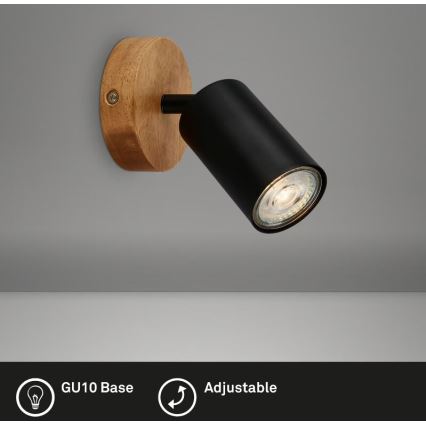 Briloner 2922-015 - Zidna reflektorska lampa SPOT 1xGU10/9W/230V