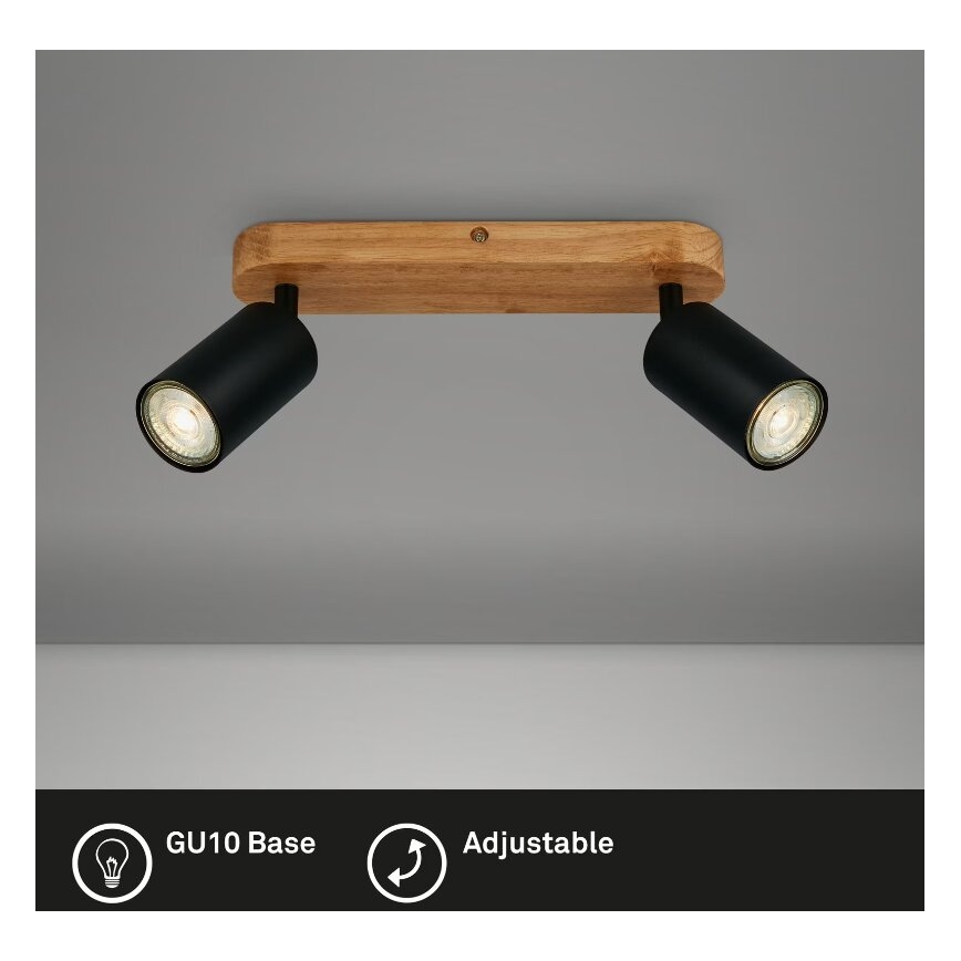 Briloner 2922-025 - Reflektorska lampa SPOT 2xGU10/9W/230V