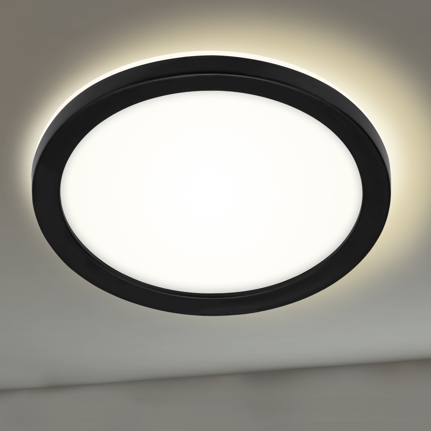 Briloner 3008-015 - LED Plafonjera LED/8W/230V pr. 21 cm crno IP44