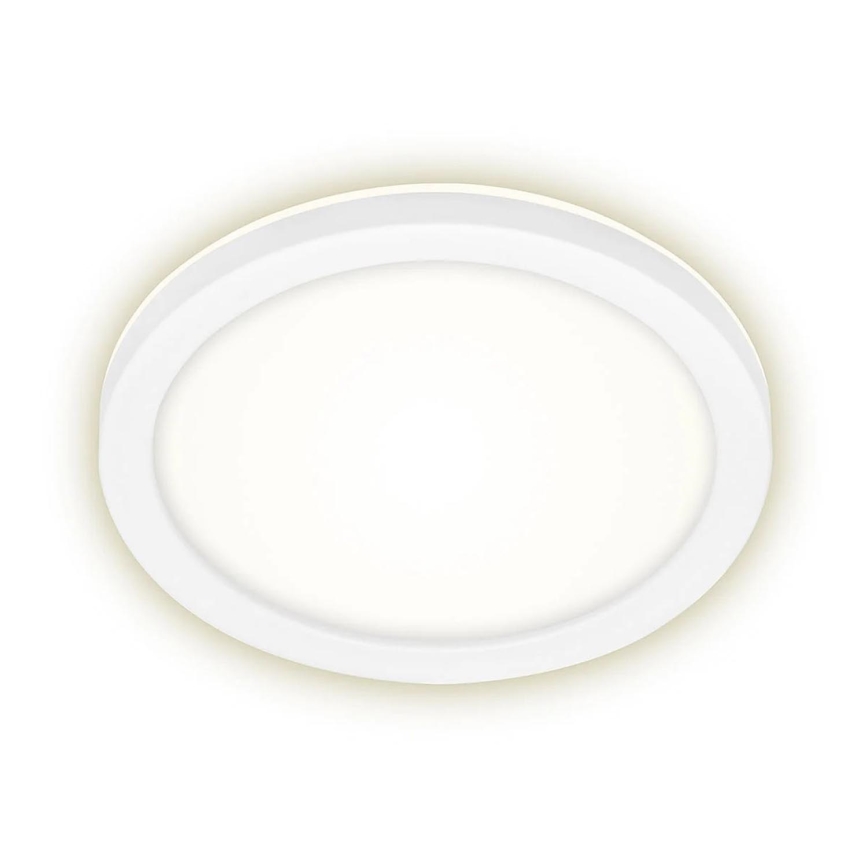 Briloner 3008-016 - LED Plafonjera LED/8W/230V pr. 21 cm bela IP44