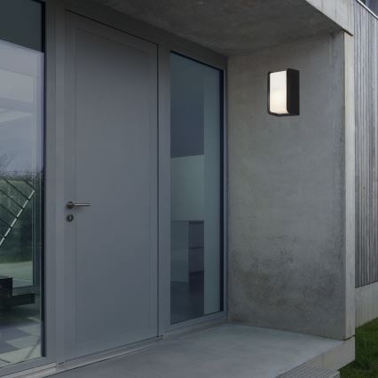 Briloner 3016-015 - Spoljašnja zidna lampa BOKS 1xE27/12W/230V IP44