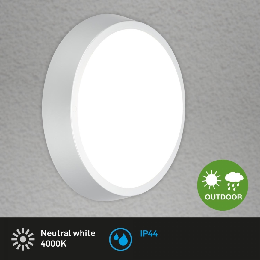 Briloner 3018-014 - LED plafonjera za kupatilo HAGEN LED/24W/230V IP44 bela