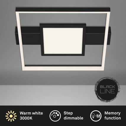 Briloner 3028-015 - LED Prigušiva plafonjera FRAME LED/38W/230V