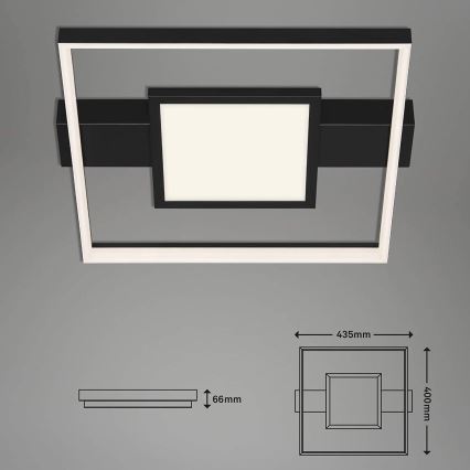 Briloner 3028-015 - LED Prigušiva plafonjera FRAME LED/38W/230V