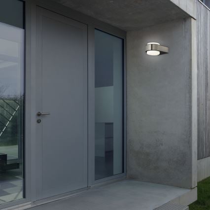 Briloner 3035-012- LED Spoljna zidna lampa HANAU LED/6,5W/230V IP44 krom