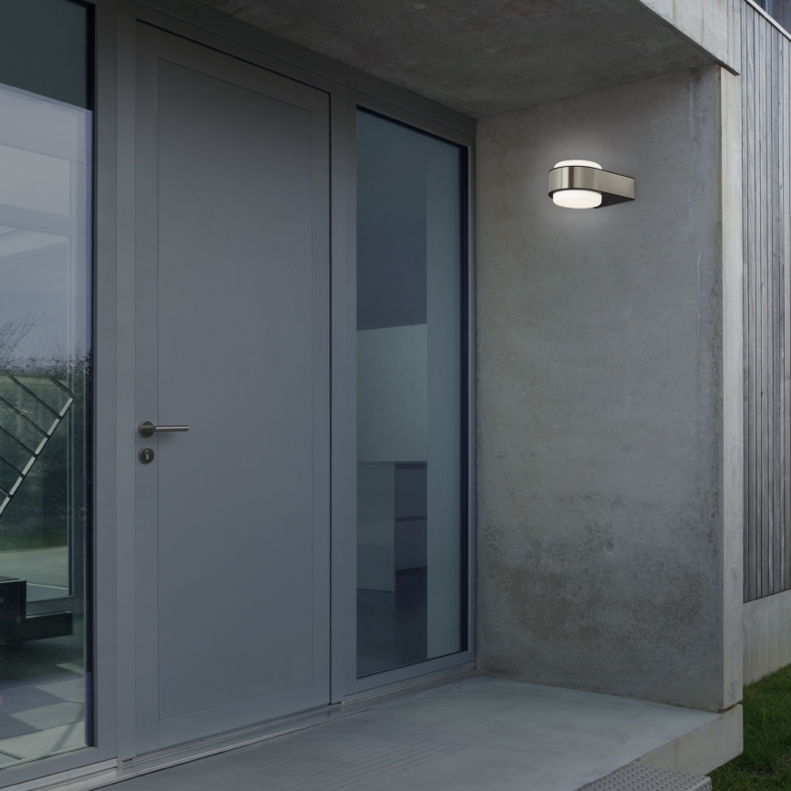 Briloner 3035-012- LED Spoljna zidna lampa HANAU LED/6,5W/230V IP44 krom