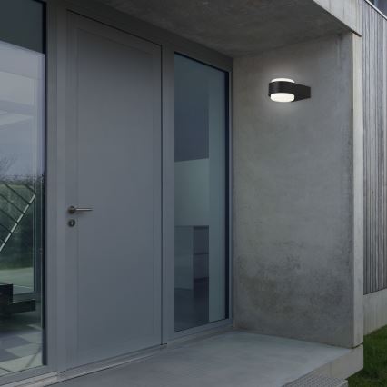 Briloner 3035-015 - LED Spoljna zidna lampa HANAU LED/6,5W/230V IP44 crno