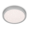 Briloner 3048-014 - LED stropno svetlo RUNA LED/18W/230V, srebrne boje