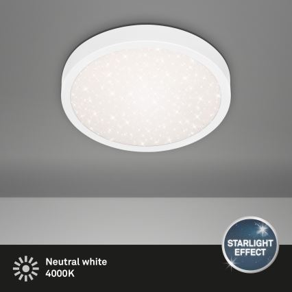 Briloner 3048-016 - LED Plafonjera RUNA LED/18W/230V bela