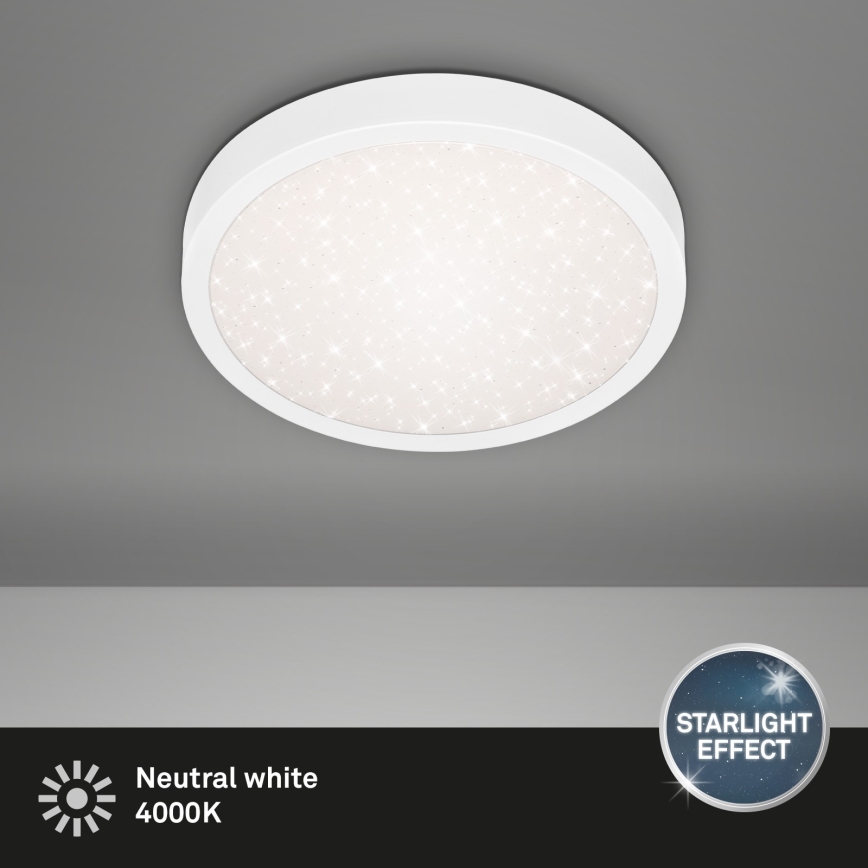 Briloner 3048-016 - LED Plafonjera RUNA LED/18W/230V bela