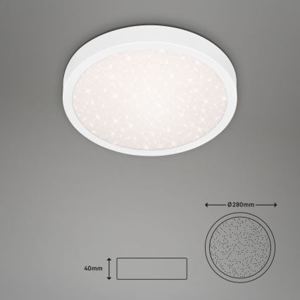 Briloner 3048-016 - LED Plafonjera RUNA LED/18W/230V bela