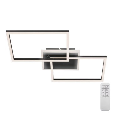 Briloner 3049-015 - LED Prigušiva plafonjera FRAME LED/40W/230V + Daljinski upravljač