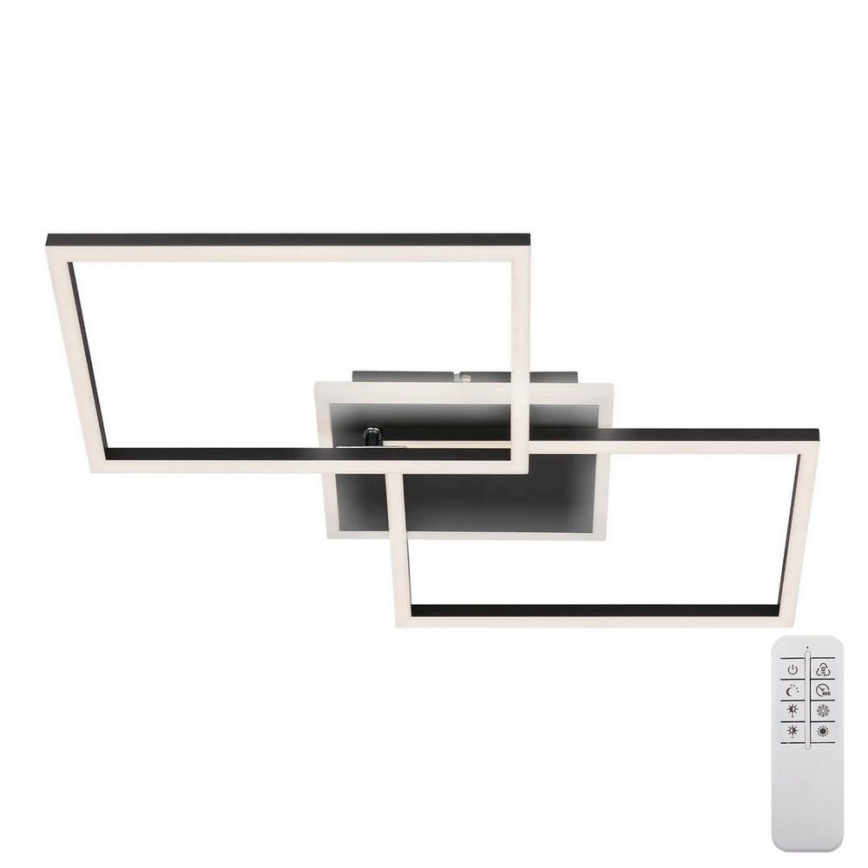 Briloner 3049-015 - LED prigušiva stropna svetiljka FRAME LED/40W/230V + daljinski upravljač