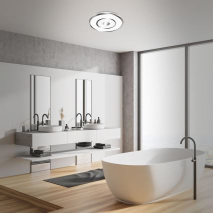 Briloner 3083-018 - LED Prigušiva plafonjera za kupatilo COOL&COSY LED/24W/230V IP44