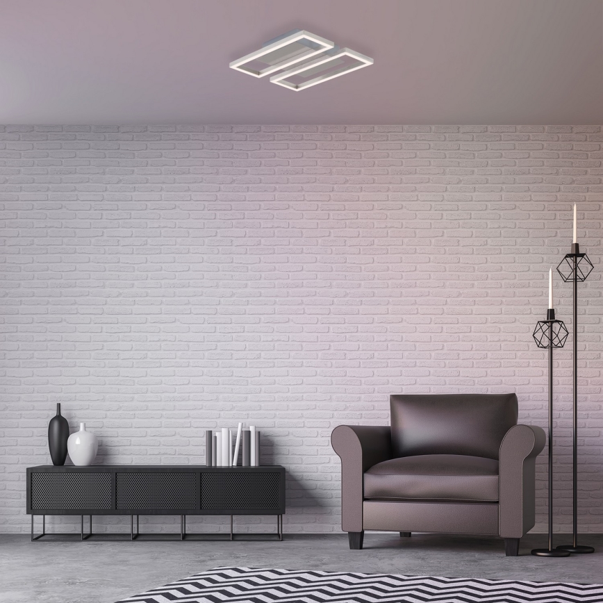 Briloner 3107-012 - LED Prigušiva plafonjera FRAME 2xLED/7,25W/230V