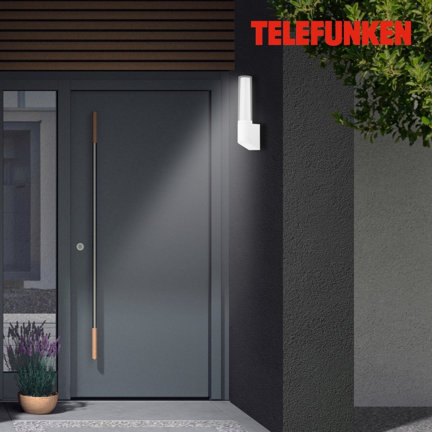 Briloner 311306TF - LED Spoljna zidna lampa LED/8W/230V 4000K IP44 bela