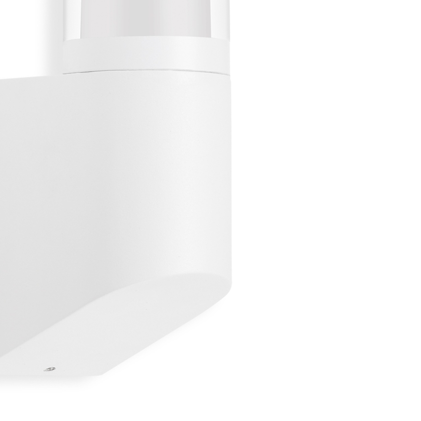 Briloner 311306TF - LED Spoljna zidna lampa LED/8W/230V 4000K IP44 bela