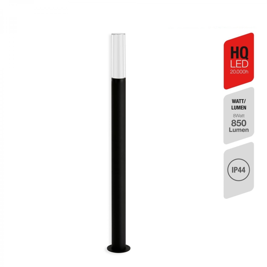 Briloner 311505TF - LED Spoljna lampa LED/8W/230V IP44 4000K 97 cm crno