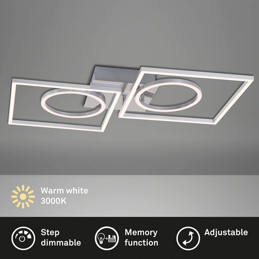 Briloner 3135-018 - LED Prigušiva plafonjera FRAME LED/43,8W/230V 3000K
