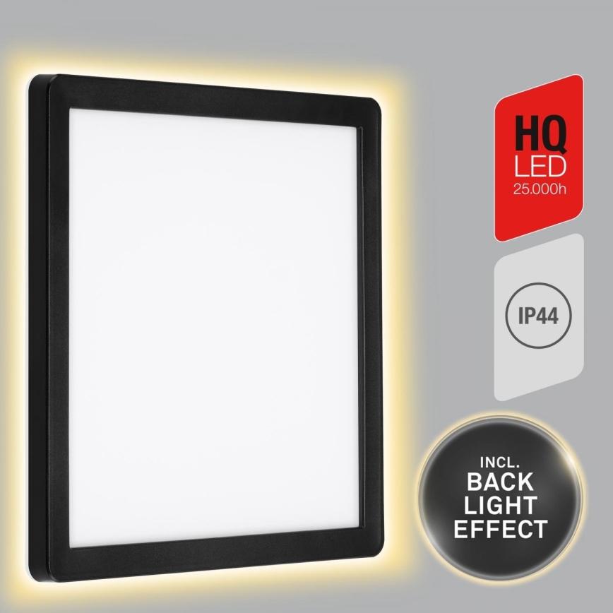 Briloner 313505TF - LED Spoljna zidna lampa LED/15W/230V IP44 4000K crno