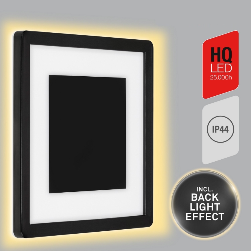 Briloner 315905TF - LED Spoljna zidna lampa LED/15W/230V IP44 4000K crno