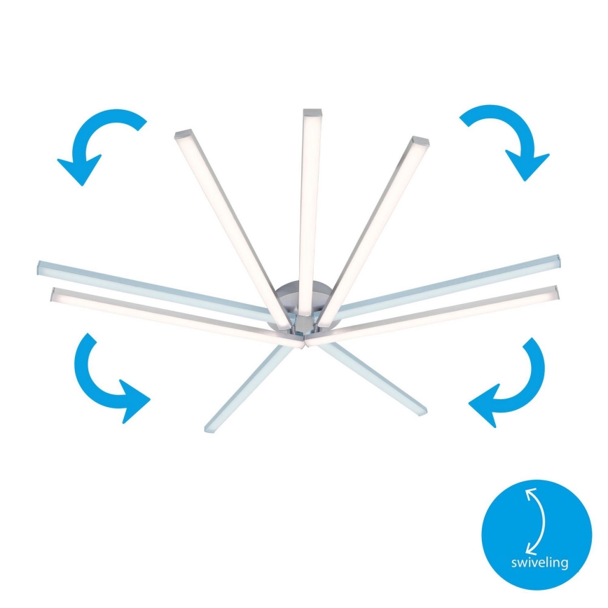 Briloner 3181-059 - LED plafonski luster GO 5xLED/4,8W/230V