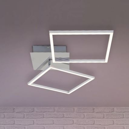 Briloner 3192-018 - LED Plafonjera FRAMES 2xLED/16W/230V