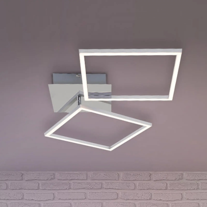 Briloner 3192-018 - LED Plafonjera FRAMES 2xLED/16W/230V