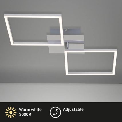 Briloner 3192-018 - LED Plafonjera FRAMES 2xLED/16W/230V