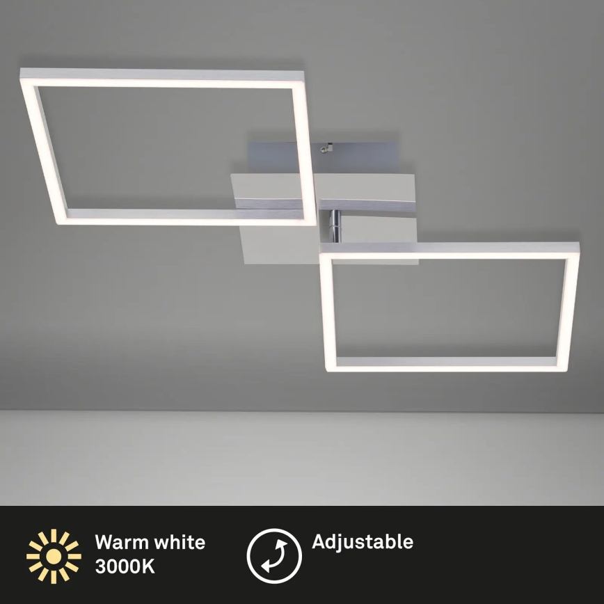 Briloner 3192-018 - LED Plafonjera FRAMES 2xLED/16W/230V